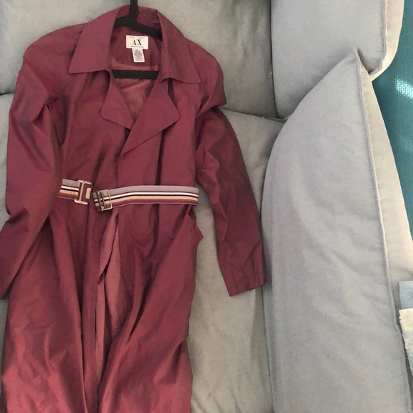 Armani Exchange Jackets & Blazers - Armani Exchange Silk Coat